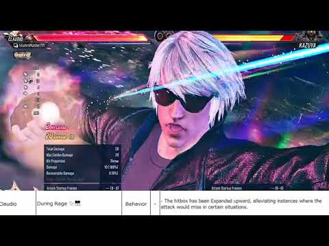 Claudio Patch Notes1.05 Tekken 8 Claudio