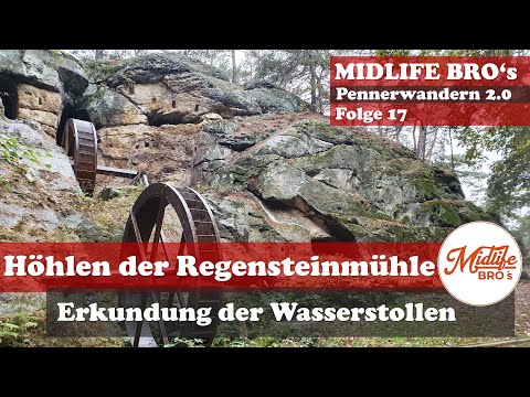 Die Höhlen der Regensteinmühle. Ein selten schönes, altes Harzer Relikt. Harzwandern im Umland.