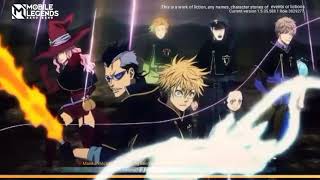 Download lagu LOADING SCREEN ML ANIME BLACK CLOVER AESTHETIC KEREN BREE😍 | MLBB mp3