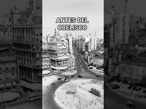 Buenos Aires 1936 Tranvías Av Corrientes 9 de Julio Diagonal Norte antes del Obelisco Recreación IA