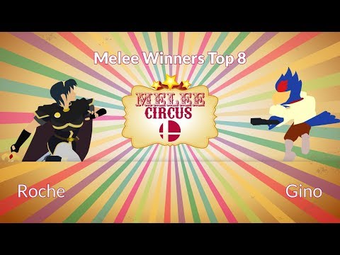 Melee Circus: Roche (Marth, Sheik) vs Gino (Falco) - Winners Top 8