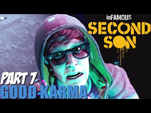 Infamous Second Son Gameplay Walkthrough Part 7 - Good Karma