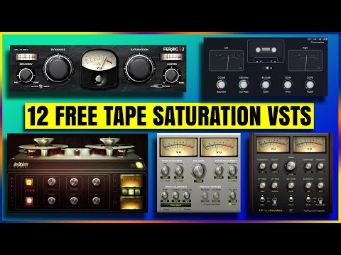 Best Free Tape Saturation Plugins 2022