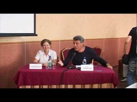 Борис Немцов во Владимире 16.08.2012