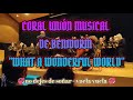 4K MUSICA CORAL UNION MUSICAL DE BENIDORM WHAT A WONDERFUL WORLD Benidorm Coral Musica