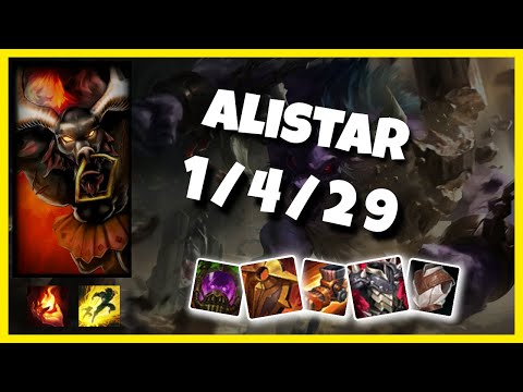 Alistar vs Leona KOREAN Challenger SUPPORT (1/4/29) Gameplay Replay - Patch 10.24