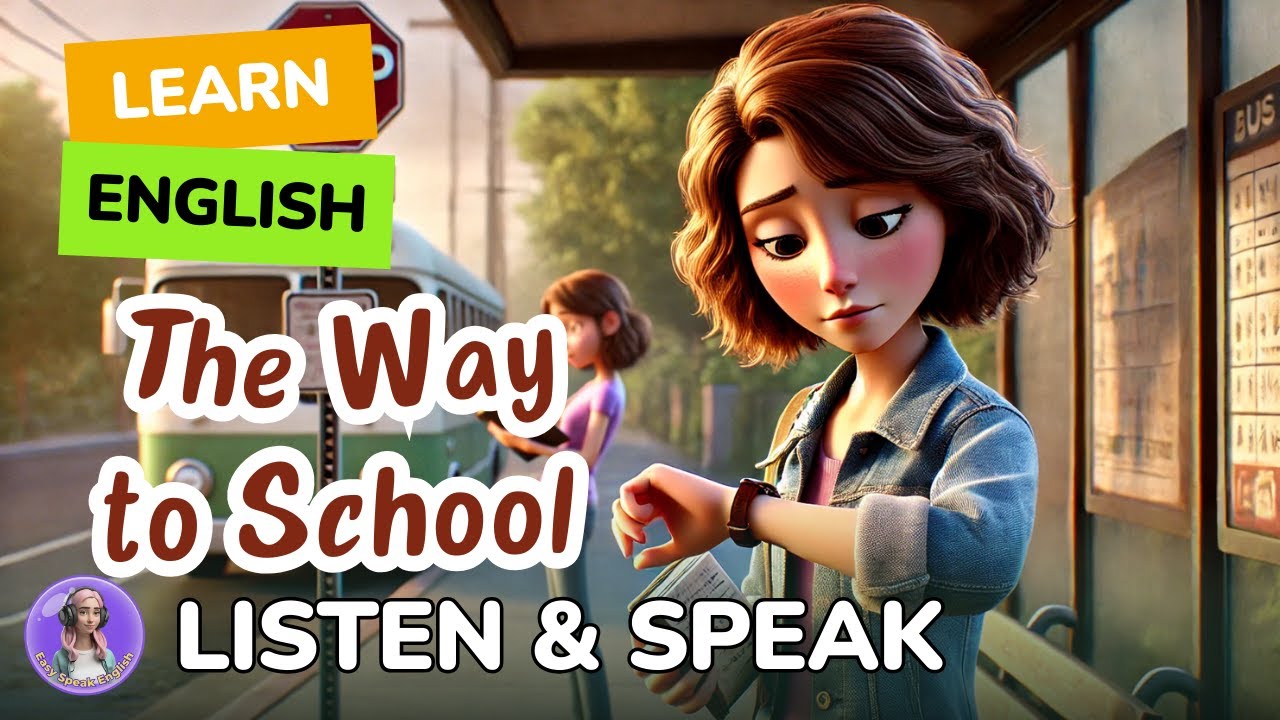 The Way to School | Improve your English | English Listening and speaking Practice