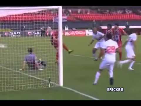 São Paulo 4x0 Botafogo-SP - Gol Contra Marcio - Paulistão 2012