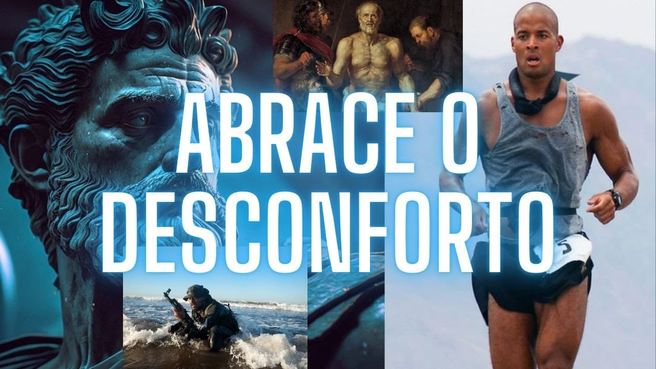 David Goggins e o Estoicismo: O Desconforto Como Caminho para o crescimento pessoal.