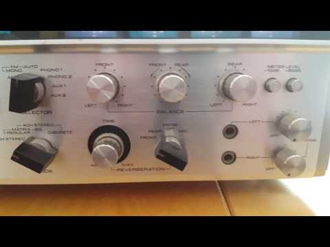 Pioneer 4 Channel QX-9900 receiver in use as pre-amp only