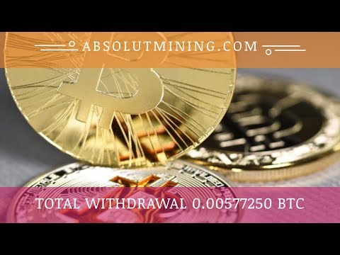 AbsolutMining.com отзывы 2019, обзор, Live Withdraw 0.000779 BTC, get 100 GHs for free