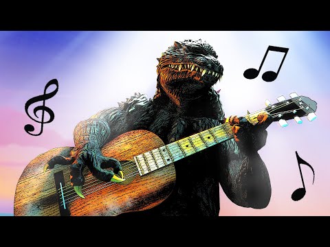 Godzilla Plays The Guitar