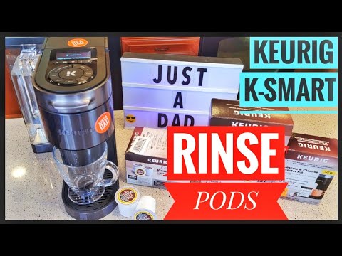 HOW TO USE RINSE POD K CUP Keurig K-Supreme Plus SMART Single Serve Coffee Maker