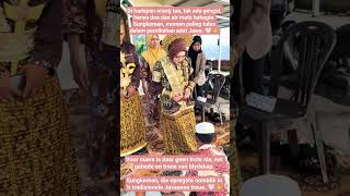 Download lagu Upacara Pernikahan Tradisional Jawa: Momen Mengharukan Penuh Berkah #shorts mp3