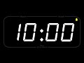 10 MINUET TIMER ALARM Full HD COUNTDOWN