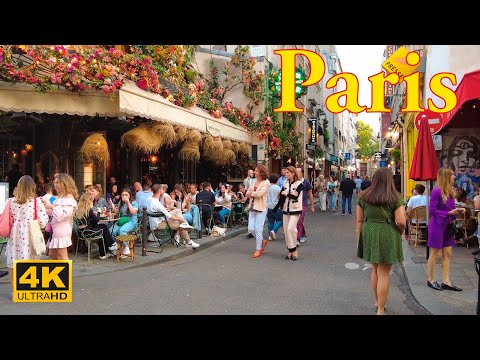 Paris , France  🇫🇷 - Paris June 2022 - 4K HDR Walking Tour | Paris 4K | A Walk In Paris