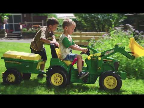 Rolly Toys Vaikiškas pedalinis traktorius RollyFarmtrac MB 1500 Mercedes-Benz video