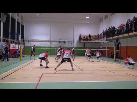 Siatkarz Wieluń - Lotnik Łęczyca 2018 ( skrót )