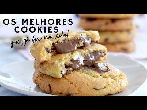 COOKIES RECHEADOS - OS MELHORES QUE JÁ FIZ NA VIDA! | BELLARIA | RAQUEL CICOLIN