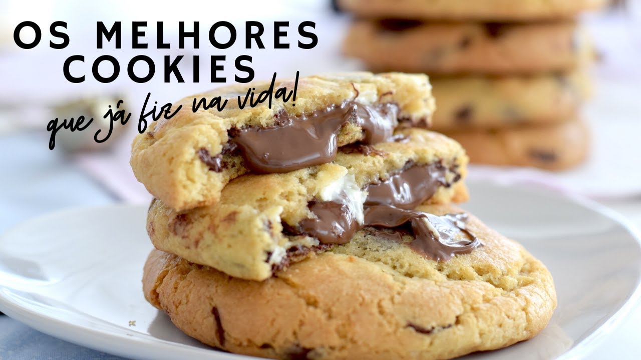 COOKIES RECHEADOS - OS MELHORES QUE JÁ FIZ NA VIDA! | BELLARIA | RAQUEL CICOLIN