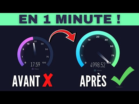 🚀 BOOSTER sa CONNEXION INTERNET en 1 ASTUCE en 2023 !