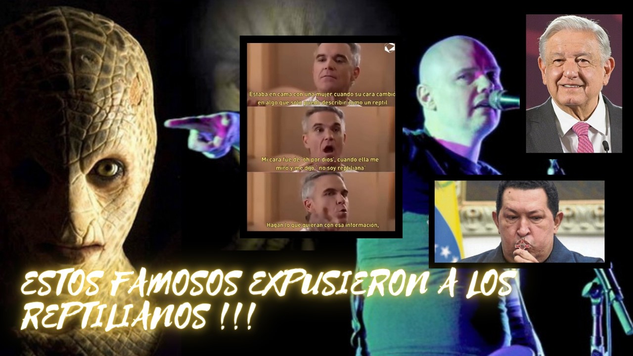 FAMOSOS QUE EXPUSIERON A LOS REPTILIANOS