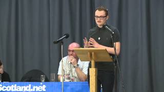 preview picture of video 'Ben Brotherston & Gavin Lundy at Yes Ardrossan meeting 19 May 2014'