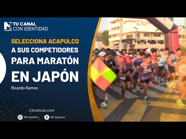 Selecciona Acapulco a sus competidores para Maratón en Japón