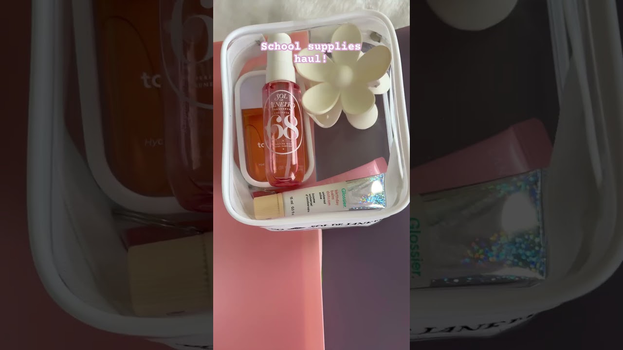 School supplies haul! #preppy #schoolsupplies #backtoschool