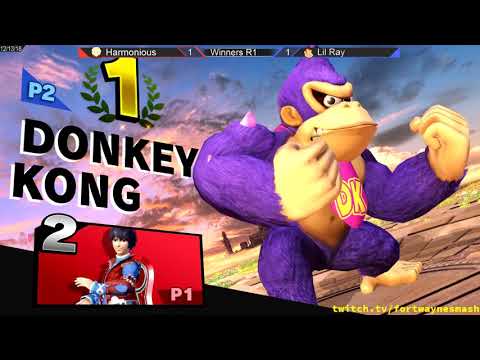 FW Smash Ultimate #1 - Harmonious (Shulk) vs Lil Jay (Donkey Kong) - Winners Round 2