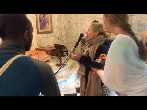 Guru-puja @ New Govardhana