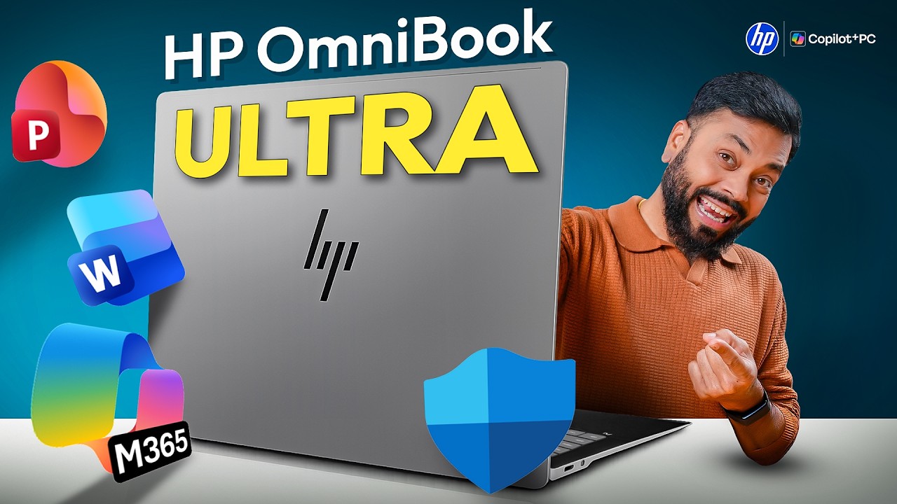 HP OmniBook Ultra Copilot+ PC Unboxing & Review ⚡ Best AI Laptop for Students?