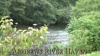 preview picture of video 'Andrews River Haven Todd NC New River Cabin Rental'