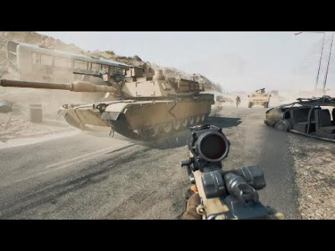 Battlefield 2042: Hardcore No Hud Milsim - Portal Gameplay BF3 Rush