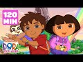 Dora The Explorer Diego Primos Team Up 4 120 Minutes Dora Friends