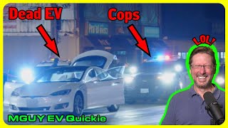 EV Quickie: Don't use an EV as a getaway car...! | MGUY Australia
