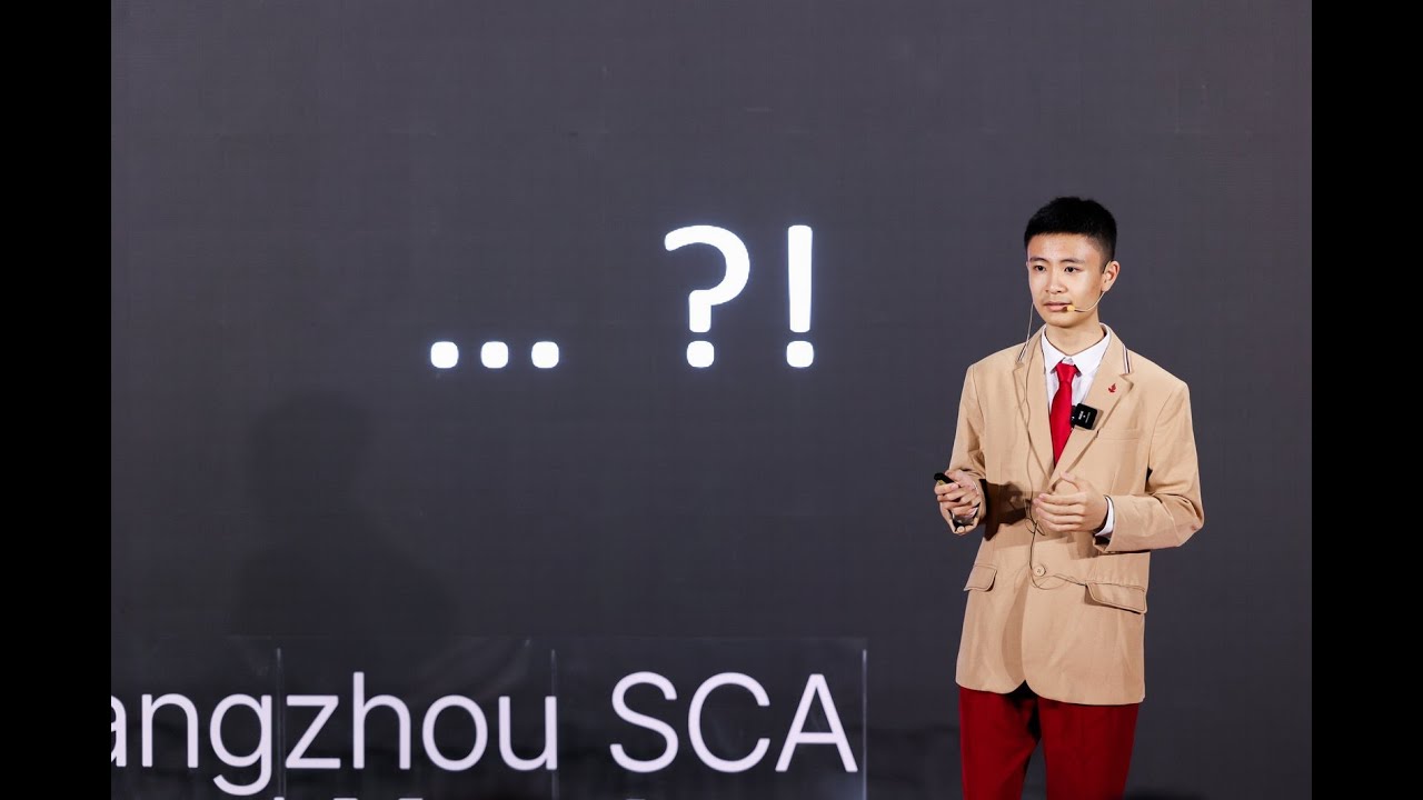 My Journey with AI | Hanbin Zhou | TEDxGuangzhou SCA School