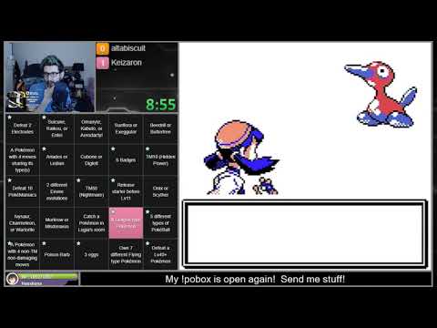 Pokemon Crystal Randomizer Cinco Bingo Ep. 154