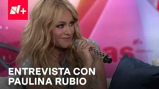 Paulina Rubio presenta su nuevo sencillo &#39;Propiedad Privada&#39; en Despierta