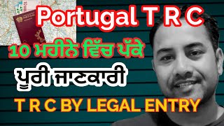 Portugal P R | Portugal T R C legal entry process | cyprus live