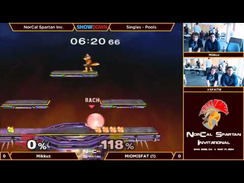 NorCal Spartan Invitational 2014 - Pools: Round Robin - Mikkuz (Fox) vs MIOM|SFAT (Fox)