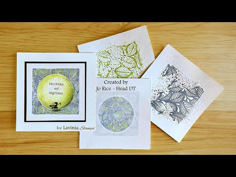 Fairy Wishes and Angel Kisses by Jo Rice - A Lavinia Stamps Tutorial