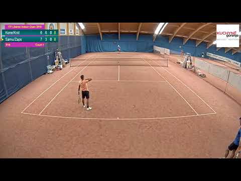 Court 1_22.10.2019 - Liberec Indoor Open 2019 - ITF Men´s Circuit 15 000$
