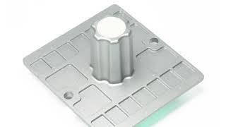 Road Stud - Solar - Aluminium - 12.9 x 11.7 x 2.3cm - 600g #D1790397