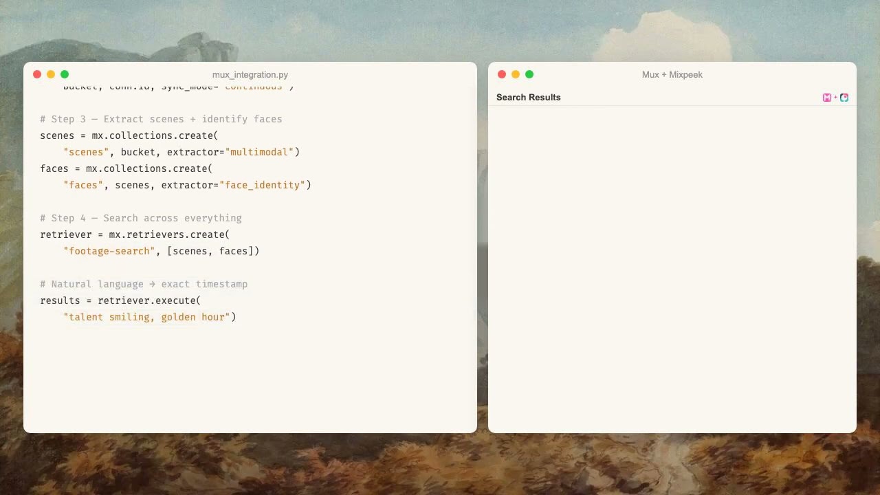Mux integration walkthrough