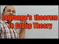 lagrange's theorem in group theory  modern algebra in hindi Bsc Msc net jam maths by Hd sir