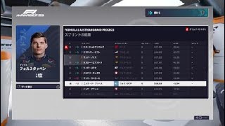 新しく出たF1®マネージャー2023スプリントレースのプレイ動画