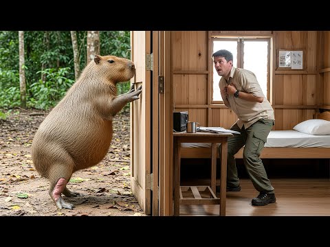 Pregnant Capybara Desperately Knocks on Amazon Ranger's Door—What Next Is SHOCKING | Animal Rescue