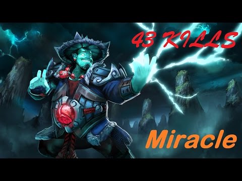 Miracle - 43 Kills Storm Spirit | Dota 2