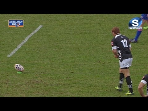 Gonzalo Garcia 1st Penalty - Zebre v Ulster - Sat 30th Nov 2013